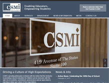 Tablet Screenshot of csmillc.com